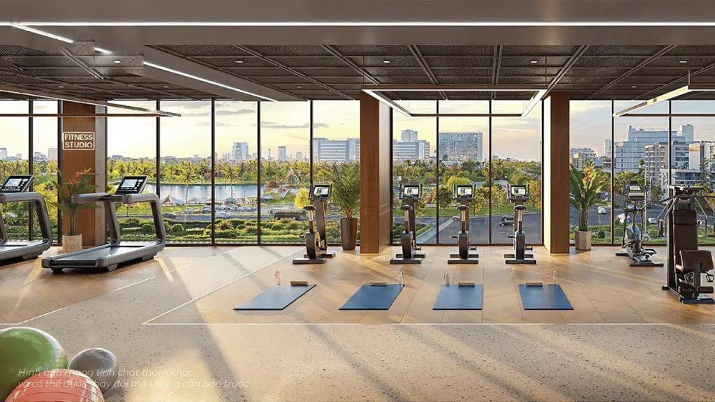 Sun Xuân Thủy Cầu Giấy 15 Phòng tập gym được trang bị máy móc hiện đại từ các thương hiệu nổi tiếng
