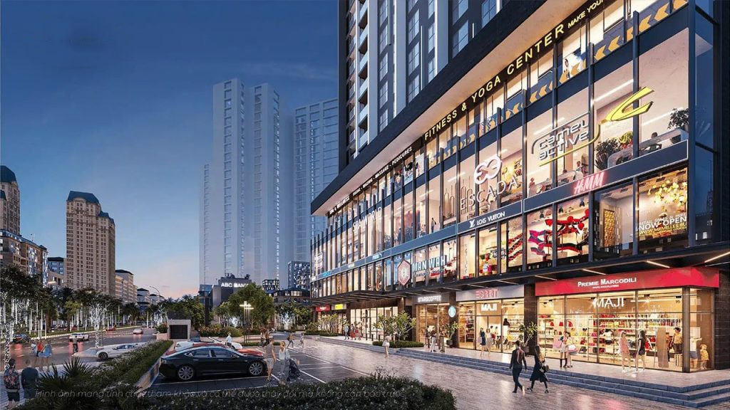 Sun Xuân Thủy Cầu Giấy 16 Shop thương mại 3 tầng với siêu thị, nhà hàng và các cửa hàng tiện ích
