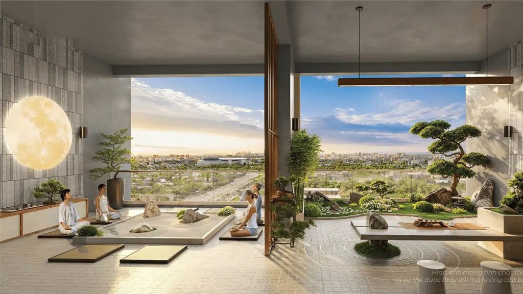 Sun Xuân Thủy Cầu Giấy 18 Vườn thiền cao tầng với không gian Zen Nhật Bản giữa lòng Hà Nội, mang lại sự bình yên vượt thời gian cho cư dân